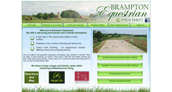 Desktop Screenshot of bramptonequestrian.co.uk